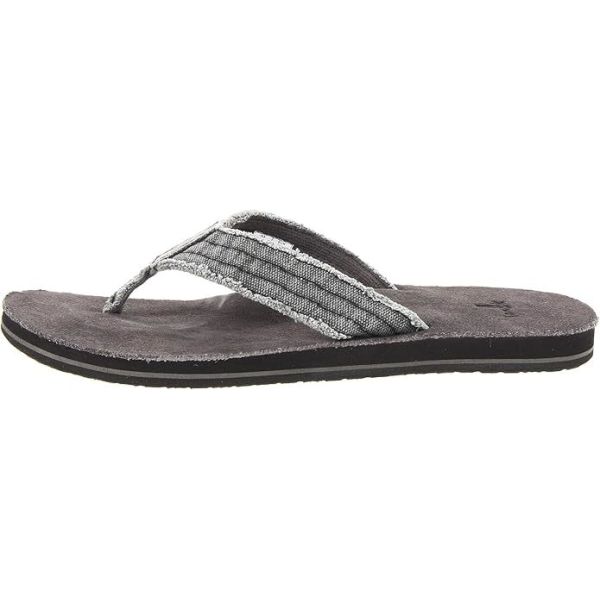 Multiple Colors Sizes Men's Flip Flops Slippers EVA Denim Sandals With Textile Sock