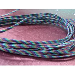 Non Flammable Flexo Pet Expandable Braided Cable Sleeving Wear Resistant Wire