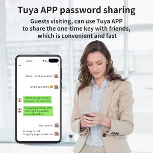 S811 Smart Home Door Lock Fingerprint Zigbee Wifi TTlock APP Remote Control Tuya