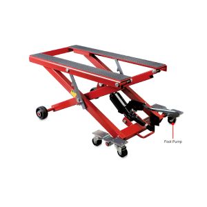 Scissor Lift 1100LBS Hydraulic Motorcycle Lift Bench