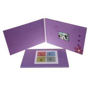 USB Downlaoding Custom Video Greeting Cards CMYK Printing Handmade