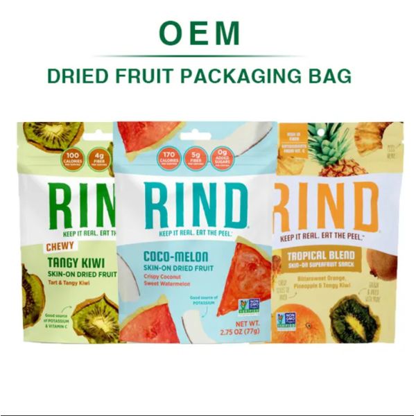 Custom Printed Resealable 5oz 100G Stand Up Pouch Packing Zipper Plastic Foil Mylar Food Snack Nuts Dried Fruit Packaging Bag