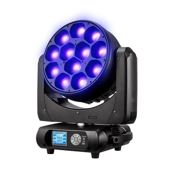 12 Bee Eye Moving Head LED Stage Lights For Bar Shaking Dyed IP20 Waterproof