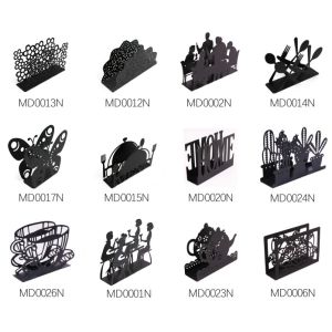 Eco Friendly Restaurant Metal Napkin Holder , Paper Napkin Holder 15 X 4 X 10 Cm