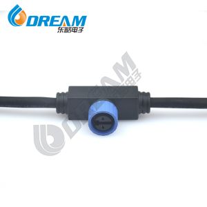 DTEAM-START LED Street Light Power Module Waterproof 4 Branch Cable Connector