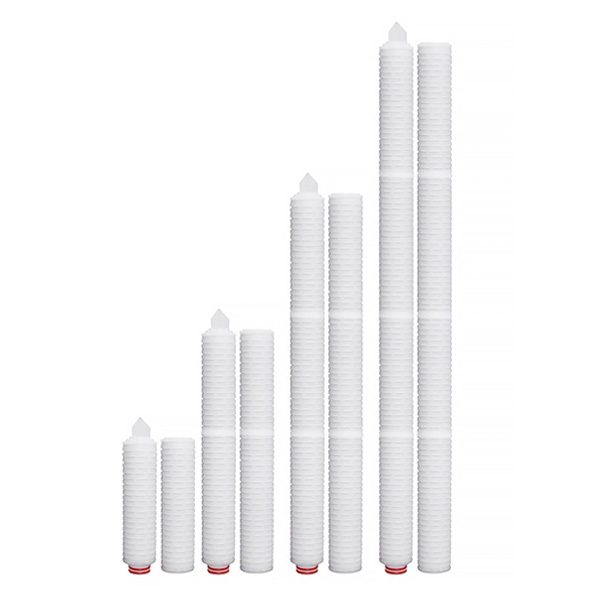 PES Microporous Pleated Water Filter Cartridge 10" 20" 30" 40" For Chemical