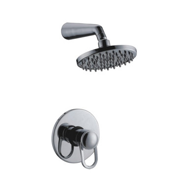 Buy Wall Mounted brass Bath Shower Faucet with Chrome Finishing at wholesale prices