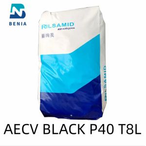 Arkema Rilsamid AECV BLACK P40 T8L Polyamide 12 Granule Wire And Cable Sheathing Virgin Pellet Powder