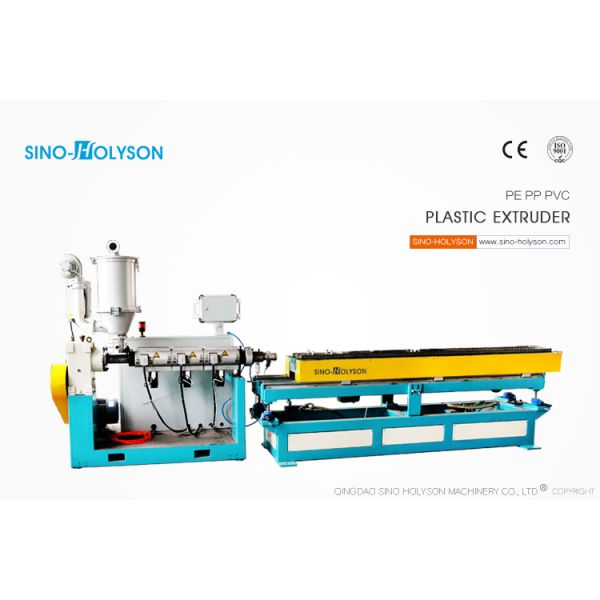 75 Rpm Hookah Shisha Hose Plastic Extruder Machine For Corrugated Pipe