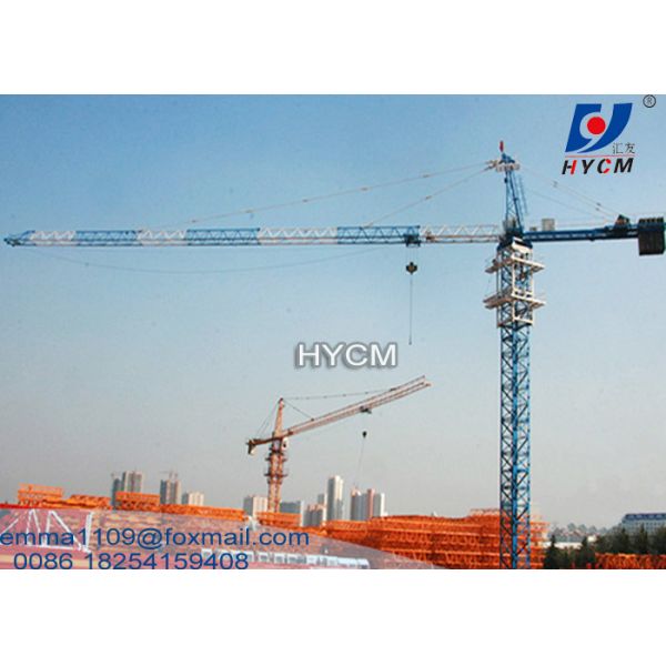 Buy TC5525 10t Capacity Topkit Tower Crane 50mts Freestanding Height at wholesale prices