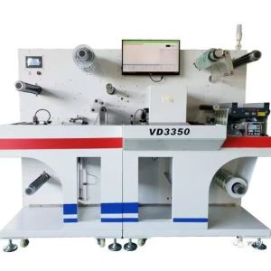 VD3350 Digital Label Die Cutter With Slitting And Laminating