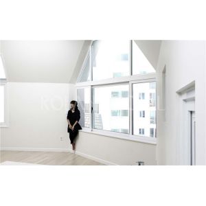 Anti Condensation Horizontal Sliding Windows 6063-T5 9A Glass