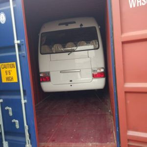 7m 26 Seats RHD Luxury Coaster Buses With Fire Distinguisher