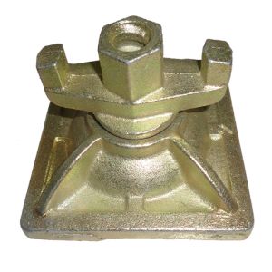 Iron Casting Scaffolding Accessories Swivel Tie Rod Wing Nut High Precision
