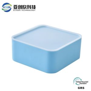 Customized Process Plastic Square Storage Box ISO Cetificate