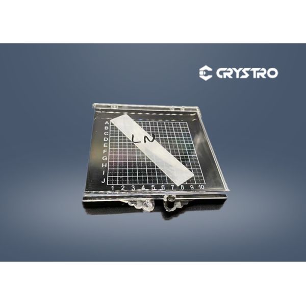 Buy CR AU Coating Lithium Niobate  LiNbO3 Piezoelectric Effect Crystals at wholesale prices