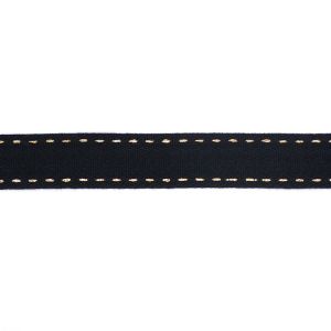 KJ20042 Braided Metallic 2.5cm Webbing Trim