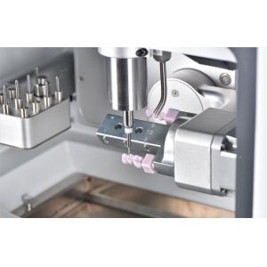 YUCERA-6X 5Axis Lithium Disilicate and Titanium Columns Cad Cam Dental Milling
