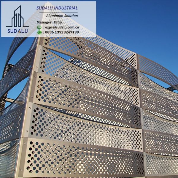 Buy SUDALU 20 Years Guarantee Exterior Cheap Aluminum Laser Cut Cladding Panel from Foshan at wholesale prices