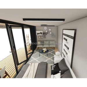 Log 20ft Eco-Friendly Flat Pack Container House Prefabricated Sustainable