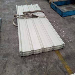 840mm prepainted hot-dip zinc corrugated steel roof sheet for poulty house