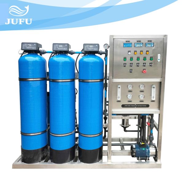 Buy Commercial  Drinking Water Treatment System 500LPH Mini Ro Plant Purification at wholesale prices