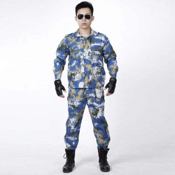 Multicam 80Polyester 20Cotton Camouflage Ribstop Waterproof Coating for Uniform Garment