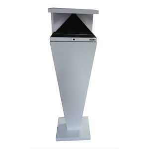 POS Pyramid Holographic Advertising Display Floor Standing 3D Holo Showcase