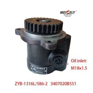 Stock Faw Jiefang Xichai Engine Steering Booster Pump Assembly