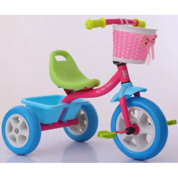 Multiple Colour Kids Tricycle Bike Ride On Tricycle Toy With Basket GCC