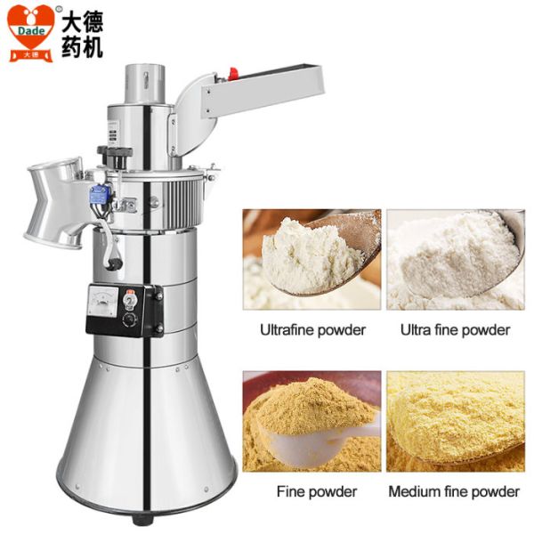 Continuous Feeding Dry Grinder Machine 2840rpm Home Spice Grinder Stainless