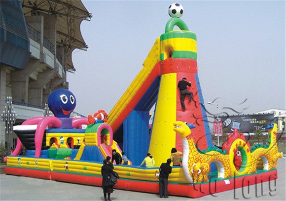 inflatable princess bouncy castle, inflatable fun city, inflatable body bouncer