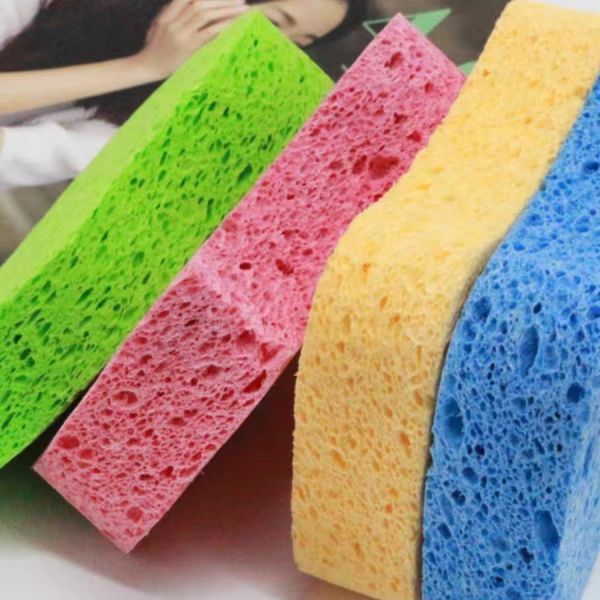 Buy Eco-Friendly Kitchen Cellulose Sponge Scourer High Absorbency at wholesale prices