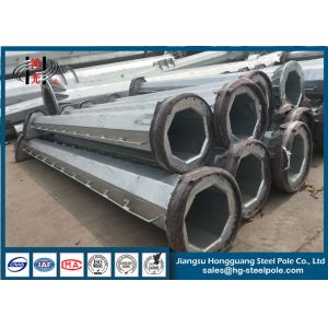 220KV Hot - Dip Galvanized Electrical Power Pole Transmission Line Tower
