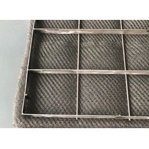 304/316 Ss Wire Knitmesh Demister Defoamer Tower Interior