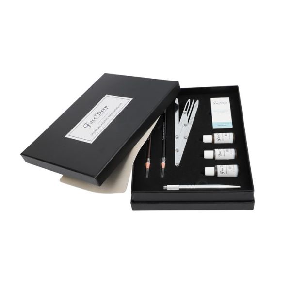Black Permanent Makeup Tattoo Kit / Microblading Training Kit For PMU Academy