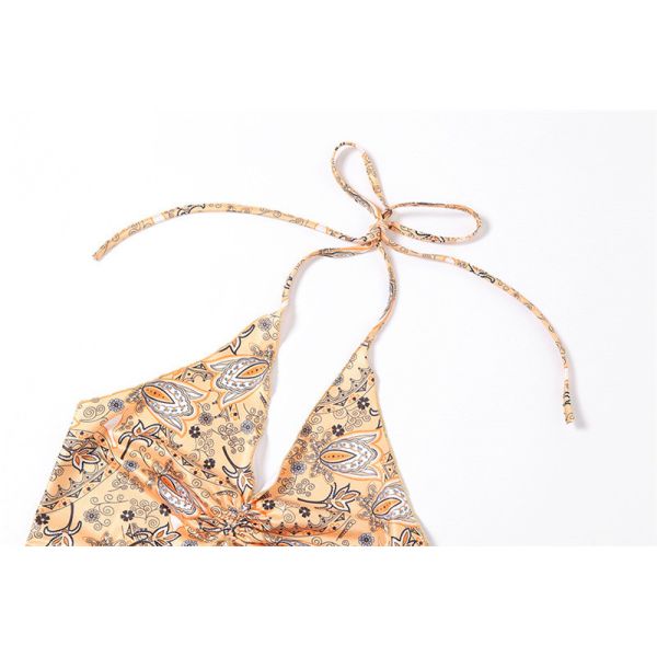 Sexy Low Cut Backless Slim Women's Halter Tank Tops