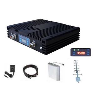 China WCDMA Mobile Signal Repeater 10~20dBm Power 60-70dB Gain 1000 Coverage 2100MHz on sale