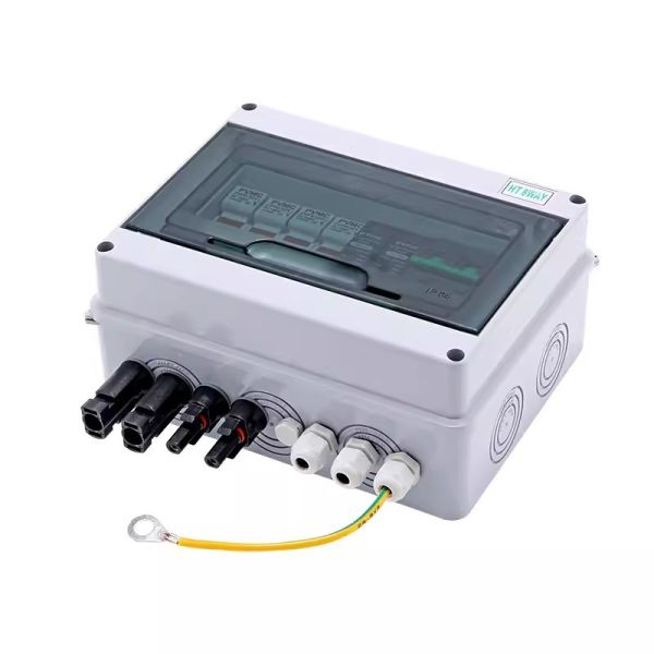Buy HT 8 Way IP65 Waterproof Outdoor Electrical Enclosure Distribution Plastic Switch Box Solar PV Combiner Box at wholesale prices