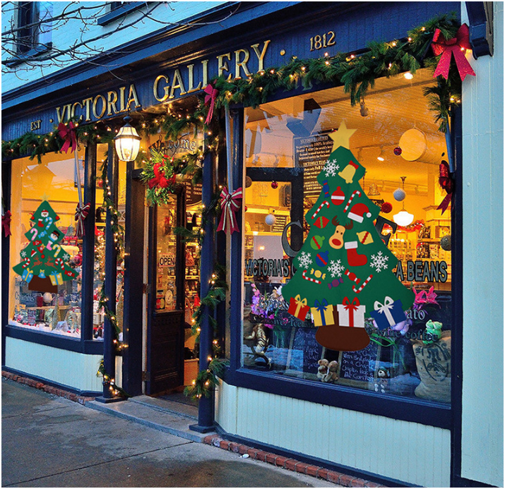 Gifts Large Christmas Tote Santa Gift Buffalo Handbag Customize Color