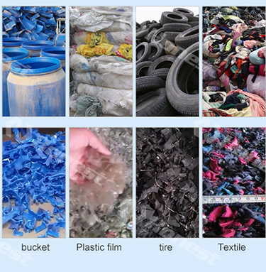 Industrial Dual Shaft Shredder Machine Metal/Tire/Plastic Hydraulic System Shredding Crusher Machine