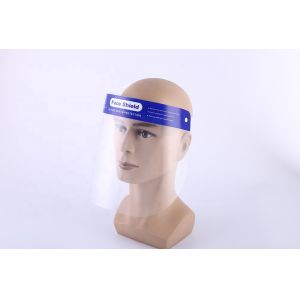 Transparent Dust Face Shield , Chemical Splash Face Shield Antiviral Eco