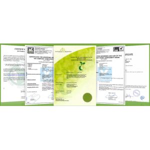En13432 certified custom printed wholesale biodegradable compostable plastic