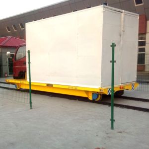 China Innovative Heavy-Duty Rail Transfer Cart for Heavy Material Movement in Industrial Environments on sale