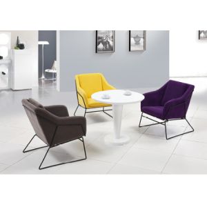 Quality fabric leisure coffee chair furniture for sale