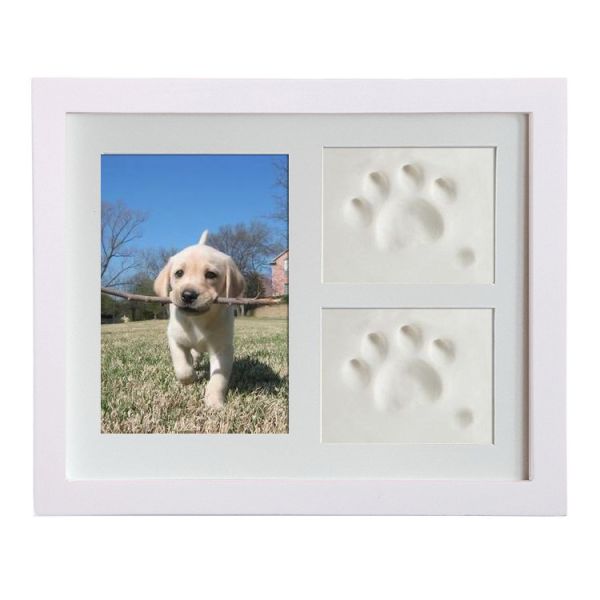 Buy Wooden Custom Photo Frame 28x23CM For Dog Or Cat Pet Paw Picture Display at wholesale prices