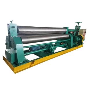 Plate Thickness 10mm Three Roller Plate Rolling Machine High Efficiency