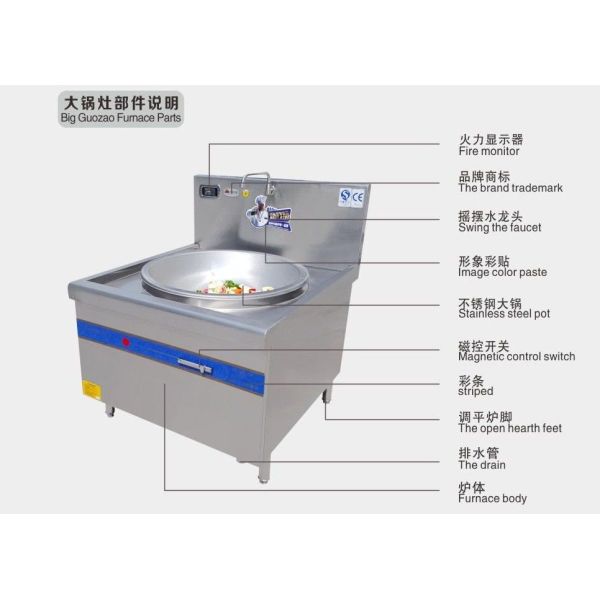 Electric Single Head Stove with Multi-Purpose Pot for All Cooking Needs and Styles