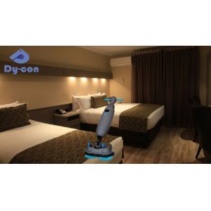 5.5L Recovery Tank Hotel Room Floor Scrubber Slim 430mm Fits Tight Bathroom Spaces For Quick Cleaning