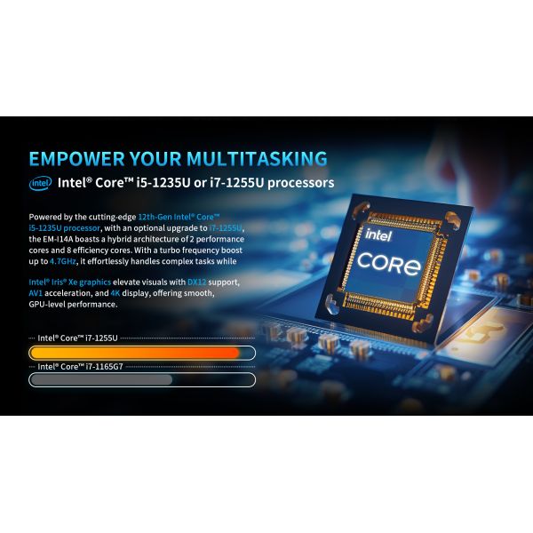 14-inch ULTRA-LARGE AI and waterproof rugged tablet PC EM-I14A